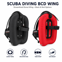 Ajustable pour la plongée en BCD |   Gilet de flottabilité avec harnais de maintien du réservoir |   Système de contrôle de flottabilité dorsal en nylon