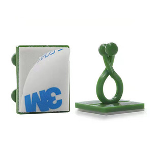 10 pièces/sac, clip de <span class=keywords><strong>fixation</strong></span> pour vigne verte, support de <span class=keywords><strong>plante</strong></span> sans trace, outil d'escalade murale, clips de câble pour plantes vertes - Product Image 2
