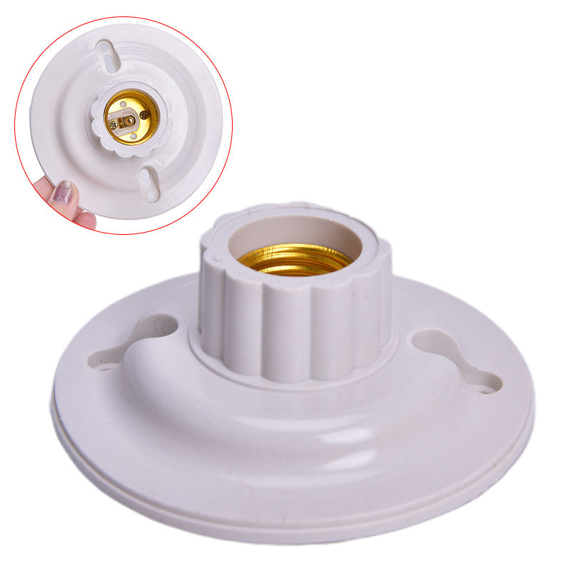 Base De Lampe à Vis E27 E14 Pour éclairage E27, Douille Pour Ampoule, Adaptateur De Support, Pièces