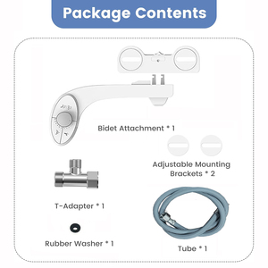 Ультратонкая двойная насадка для биде - Product Image 4
