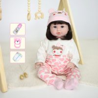 Venta al por mayor recién nacido juguete bebé muñeca molde felpa Reborn silicona muñeca para niños niño o niña