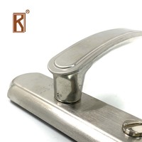 Poignée de verrouillage de porte pour toilettes, toilettes, toilettes, toilettes, acier inoxydable, sécurité à battant, qualité haut de gamme, durable SUS304
