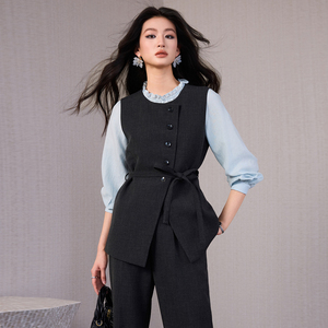 <span class=keywords><strong>Chaleco</strong></span> de <span class=keywords><strong>Traje</strong></span> de Alta Gama para <span class=keywords><strong>Mujer</strong></span>, Primavera 2026, Nuevo <span class=keywords><strong>Chaleco</strong></span> Delgado para <span class=keywords><strong>Mujer</strong></span>, Abrigo de <span class=keywords><strong>Traje</strong></span> Profesional - Product Image 5