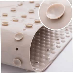 Alfombrilla de ducha multifuncional con piedras de masaje, antideslizante, con ventosas, duradera y cómoda para el baño. - Product Image 3