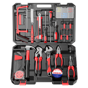 Home Repair Tool Kit 82 Piece Set Plastic <b>Case</b> Hand Tools For Electrical Wiring And DIY Fixing - Product Image 3