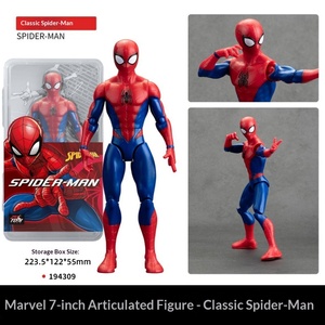Figuras de Acción de Spider-Man de 7 Pulgadas, Articuladas, de <span class=keywords><strong>Marvel</strong></span>, Edición de Animación China - Product Image 3