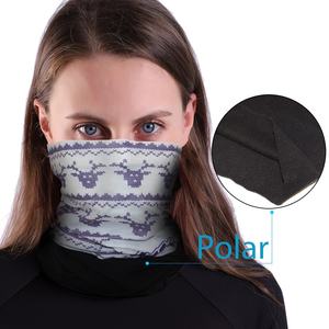Diseño libre Unisex frío al aire libre Durag cuello calentador polaina sin costuras Bandana pasamontañas diademas - Product Image 5