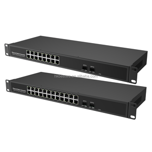 High Performance 100Mbps 1000Mbps <b>Plug</b> & Play 5/8/16/24 Ports Desktop/Rackmount Network Unmanaged Ethernet <b>Switch</b> - Product Image 1