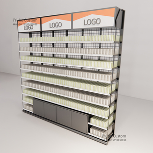 Bán Buôn Kim Loại Thuốc Lá Cửa Hàng Hiển Thị Đồ Nội Thất Thuốc Lá Hiển Thị Giá Khói Cửa Hàng Hiển Thị Thuốc Lá Kệ Thuốc Lá Sàn Đứng - Product Image 3