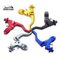 Embrayage à tirage facile sur mesure, usiné CNC, compatible avec les poignées d'embrayage de moto, en aluminium 6061-T6, fabrication OEM