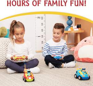 DWI DOWELLIN Auto de Carreras de Control Remoto con Música y Luces, Juguete Eléctrico de Control Remoto para Bebés, Niños Pequeños y Niños - Product Image 6