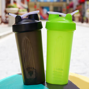 <strong>Wholesale</strong> Custom Logo Gym Plastic Protein <strong>Shaker</strong> Bottle with Mixer <strong>Ball</strong> Sport Drink Bottle - Product Image 2