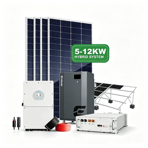 Système solaire hors réseau complet avec contrôleur MPPT 5kw 10kw 15kw 20kw 25kw, batterie lithium-ion pour usage domestique - Product Image 2