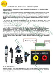 ALYMACHINE 인기 판매 영어 패널 자동차 점화 코일 테스트 인젝터 솔레노이드 밸브 아이들 스텝 모터 계측기 테스터 - Product Image 6