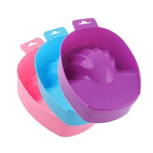 3 Kleur Acryl Manicure Behandeling Nail Soaker Remover Bowl Voor Nail Art