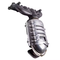 Convertidor Catalítico de Tres Vías de Alta Calidad BingChuan para Hyundai Accent/Kia Rio5 1.6L 2006-2011, Acero Inoxidable/Cerámica