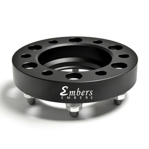 Distanziali per Ruote in Alluminio Finitura Nera PCD 6x139.7 CB 78.1mm M14X1.5 Embers per CHEVROLET Cheyenne Silverado Tahoe GMC - Product Image 6