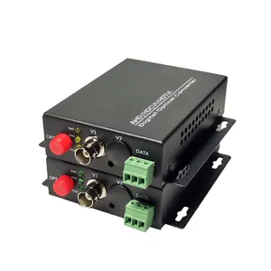1 Port analoge Koaxial HD Video zu Glasfaser Media Converter BNC und RS485 Daten über Glasfaser für CCTV System TX RX Kit