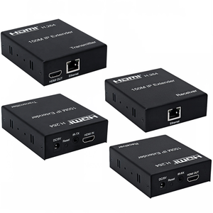 150M <span class=keywords><strong>HDMI</strong></span> Extender Over IP TCP Cat5e Cat6 RJ45 cavo Ethernet Audio Video trasmettitore ricevitore interruttore di rete per il computer portatile, DVD - Product Image 5