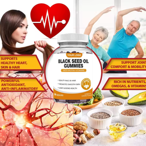 Marque privée Gommes à l'huile de graines noires halal biologique Produits de beauté Bonbons gommeux pour adultes - Product Image 2