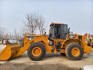 รถตักล้อยาง CAT966H มือสองคุณภาพสูง กำลังไฟ 162 กิโลวัตต์ โครงหน้าเสริมความแข็งแรง - Product Image 2