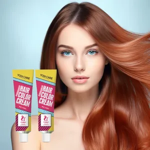 OEM Wholesale Colorful Dye Hair Shining Semi Permanent Dye Cream Hair Color Cream For Salon