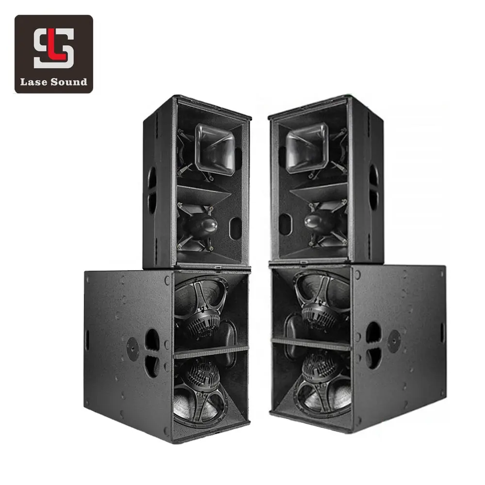Sound System Subwoofer B30 Dual 15 Inci, Speaker 2400W