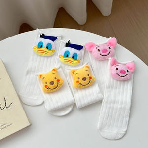 ถุงเท้ากำมะหยี่ขนยาวครึ่งน่องสำหรับเด็กวัยหัดเดินถุงเท้าพื้น<span class=keywords><strong>เดิน</strong></span>สุดน่ารักสำหรับเด็กฤดูใบไม้ผลิฤดูใบไม้ร่วงสำหรับฤดูร้อน - Product Image 3