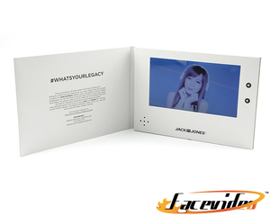 Ensemble de cadeaux promotionnels, carte d'invitation oem, module de <span class=keywords><strong>prix</strong></span> de gros, écran lcd, vidéo, livret, Offre Spéciale - Product Image 3