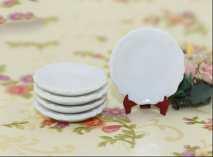 Miniature de maison de poupée 1/6 1/12, modèle de plat décoratif Art Déco en résine de 30 mm - Product Image 2