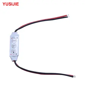 YUSIJIE-429โมดูลไฟกะพริบ LED แบบปุ่มปรับได้5-24V แฟลชนำร่องสำหรับหายใจแรงดันไฟฟ้า5-24V