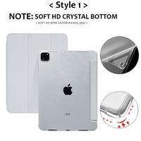 Untuk iPad Air 4 Casing 2020 iPad 10.2 Generasi Ke-8 Casing Funda iPad Pro 11 Casing 2020 2021 Mini 6 Mini 5 10.5 Penutup Udara 2 9.7