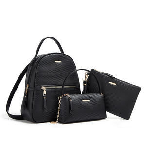 Conjunto de 3 Piezas de Mochilas de Piel Sintética PU de Gran Capacidad, Modernas y a la Moda, para Madre e Hija - Product Image 6