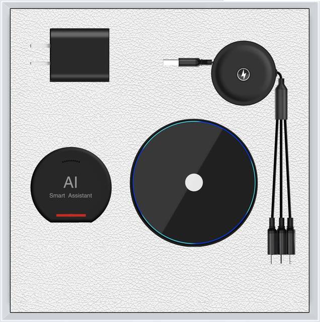 Smart Home Products Multifunction Phone Charger Ai Assistant Devices Smart Speakers Wireless Chargers for Valentines Day Gift