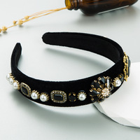 Serre-tête de luxe en strass, bandeau diamanté, accessoires pour cheveux pour femmes, serre-têtes brillants en cristal, coiffes et parures de tête en gros