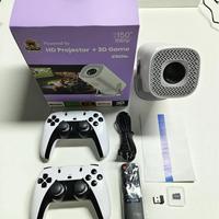 NUEVO S40 Ultra 4K Mini Home Theater Smart Proyector 1080P 4K Soporte Android 10 WiFi 6 Dual Gamepads Proyector al aire libre 4K Gamer