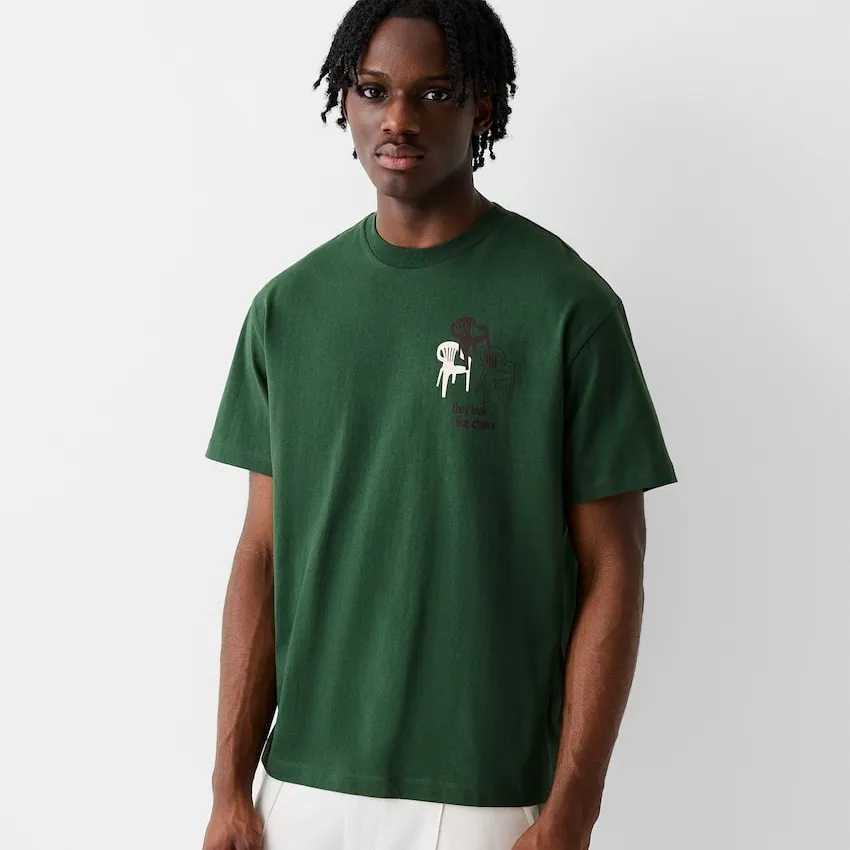 T-shirt en coton de haute qualité Streetwear t-shirt surdimensionné avec logo personnalisé pour les vêtements pour hommes t-shirt