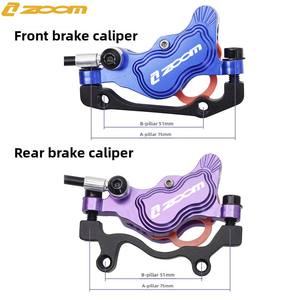 Vélo de montagne ZOOM avec frein à disque à huile HB910, étrier métallique double face à quatre pistons, rotor de 160 mm, levier à 3 doigts en métal - Product Image 4