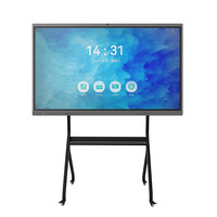 Table numérique MWE en stock aux États-Unis/En Europe, 55/65/75/85 pouces, tableau blanc interactif tactile à 20 points, Android Windows, conférence, éducation