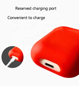 Étui <span class=keywords><strong>de</strong></span> protection en silicone pour <span class=keywords><strong>Airpods</strong></span> 1 2 3 Étui antichoc anti-poussière <span class=keywords><strong>avec</strong></span> port <span class=keywords><strong>de</strong></span> charge - Product Image 6