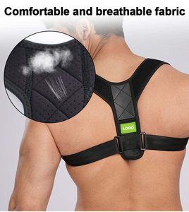 Corrector de Postura Ergonómico Ajustable y Transpirable Unisex, Alivio del Dolor, Hebilla Fija Antideslizante, Soporte para la Espalda - Product Image 6