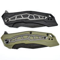 Couteau de poche pliant, lame en acier inoxydable 8Cr13 avec clip, outil tactique EDC, outil utilitaire extérieur, MOQ 2, logo personnalisé