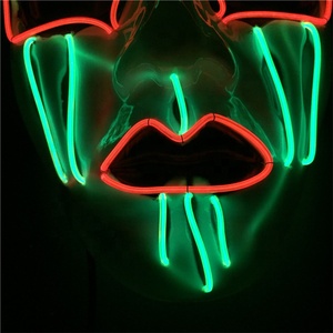 Bajo MOQ de miedo Horror luz brillante <span class=keywords><strong>fiesta</strong></span> de Halloween para EL de <span class=keywords><strong>la</strong></span> máscara - Product Image 3