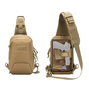 Adjustable Fashionable Waterproof Tactical <b>Holsters</b> 5 Slots Polyester Multifunctional Outdoor Shoulder <b>Gun</b> Bag Zipper Closure - Product Image 1