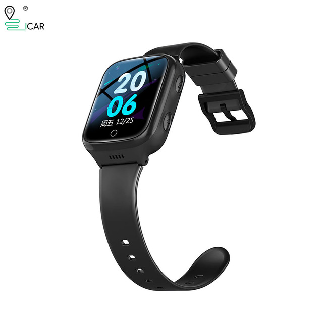 Anti-thief 4G GPS Watch with Camera SOS Button IP67 Waterproof Locator Support Video Calling for Kids Elderly Tracking Locator