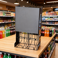 Présentoir de comptoir POS de barre de chocolat de bonbons de support métallique personnalisé de magasin de détail pour supermarché