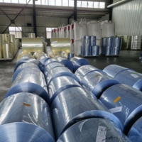 Film rétractable en PVC moulé par soufflage, certifié ISO, de qualité industrielle, à performance stable, pour l'intégration de boîtes de conserve