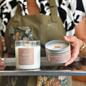 Vela Aromática Artesanal de Cera de Soya Vegana Ecológica AIKUN, Personalizable para Sala de Estar, OEM, Diwali, Día del Padre - Product Image 4