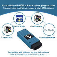Scanner de diagnostic automobile Vnci Vcm3 pour Ford Mazda, compatible avec DoIP, CAN FD, et le logiciel d'origine Ford Mazda.