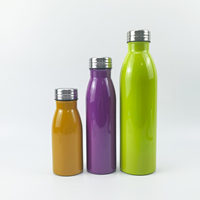 500ML/750ML/1200ML Tumbler Olahraga Mulut Lebar Ramah Lingkungan Berbahan Baja Anti Karat dengan Insulasi Vakum untuk Tutup, Tahan Panas 12-24 Jam